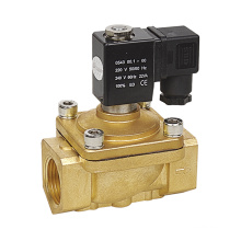 PU220 Series 2/2 Way Brass Direct Acting Normally Closed Water Solenoid Valve